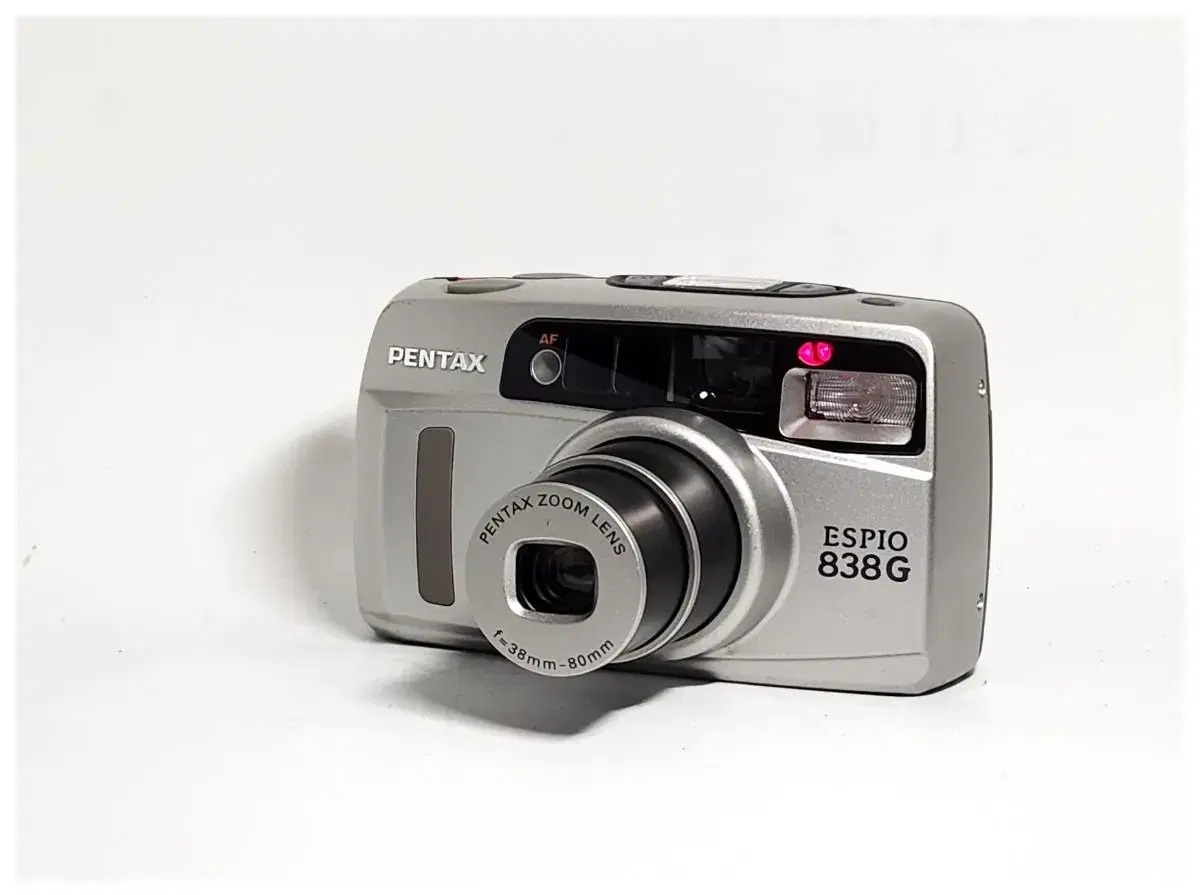 フィルムカメラ PENTAX ESPIO 838G 動作確認 電池付 - カメラ